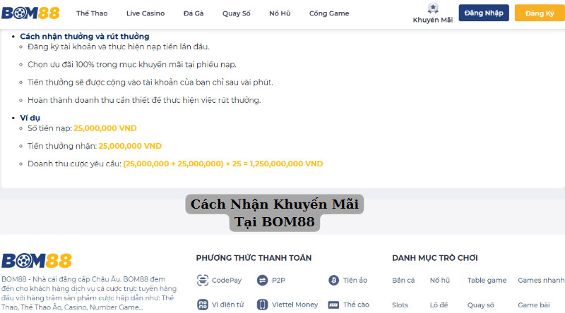 Cách Nhận Khuyến Mãi Tại PG99